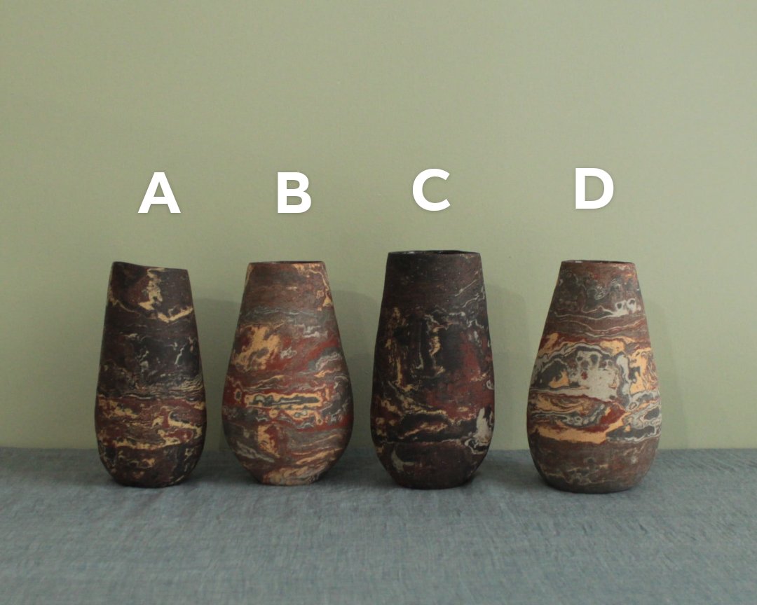 Small geology vase