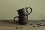 Load image into Gallery viewer, Black espresso cup
