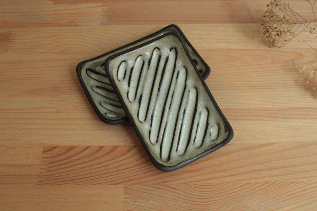 Colored soap dish