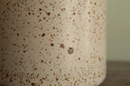 400ml White speckled mug