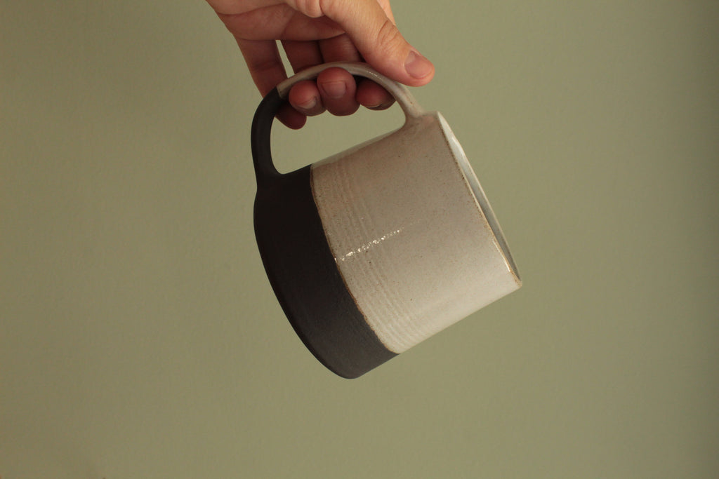 300/400ml Black and white mug