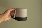 300/400ml Black and white mug