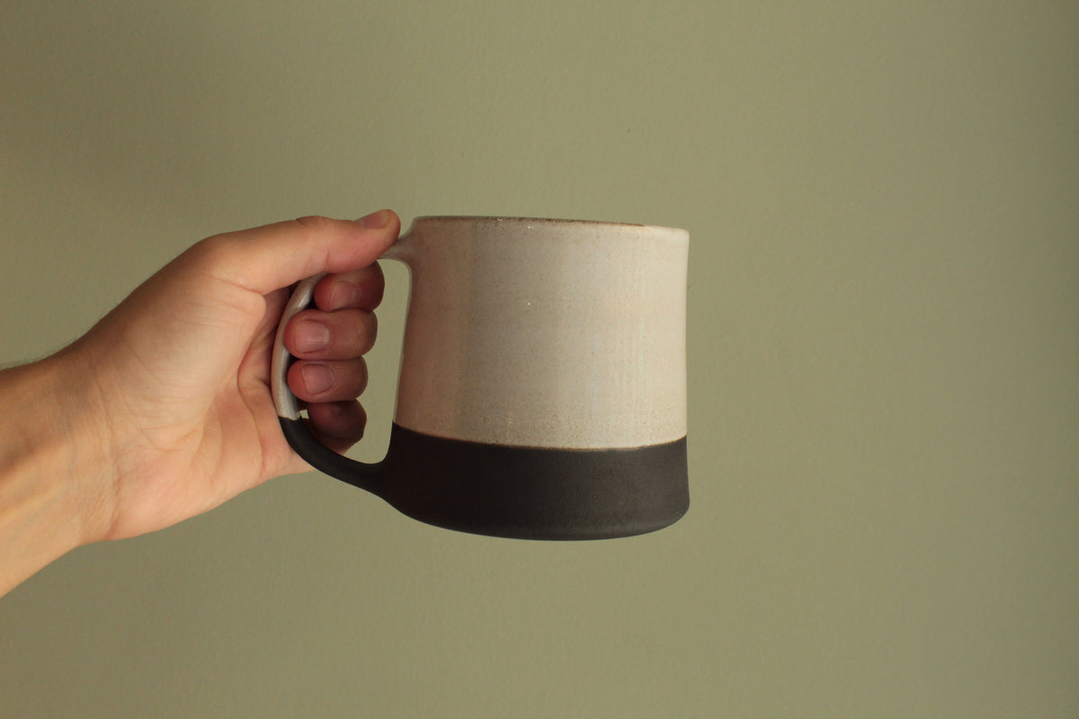 300/400ml Black and white mug