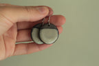 Maira circle dangling earrings