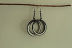 Maira hoop dangling earrings with cord