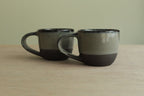 Dark sage espresso cup