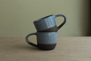 Blue espresso cup