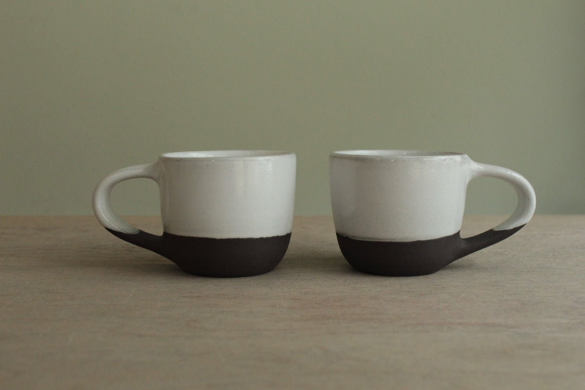 White espresso cup