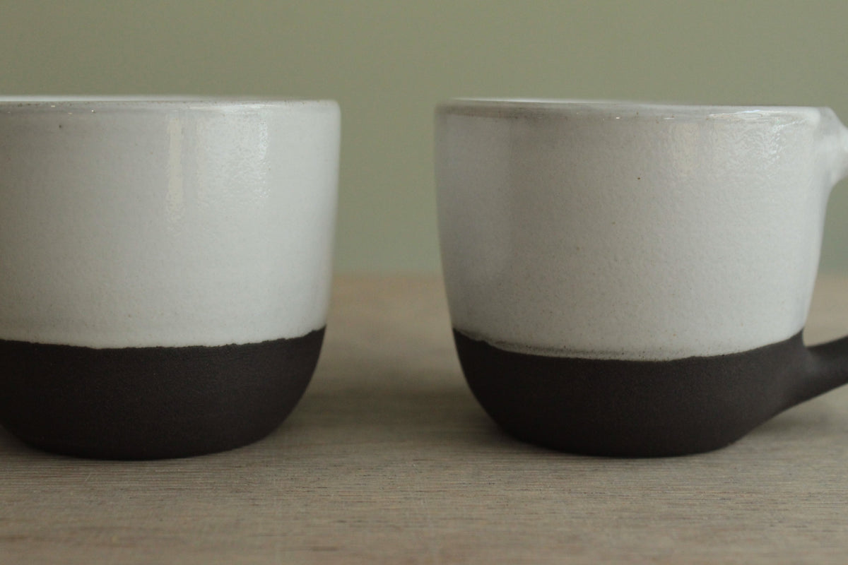 White espresso cup