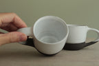 White espresso cup