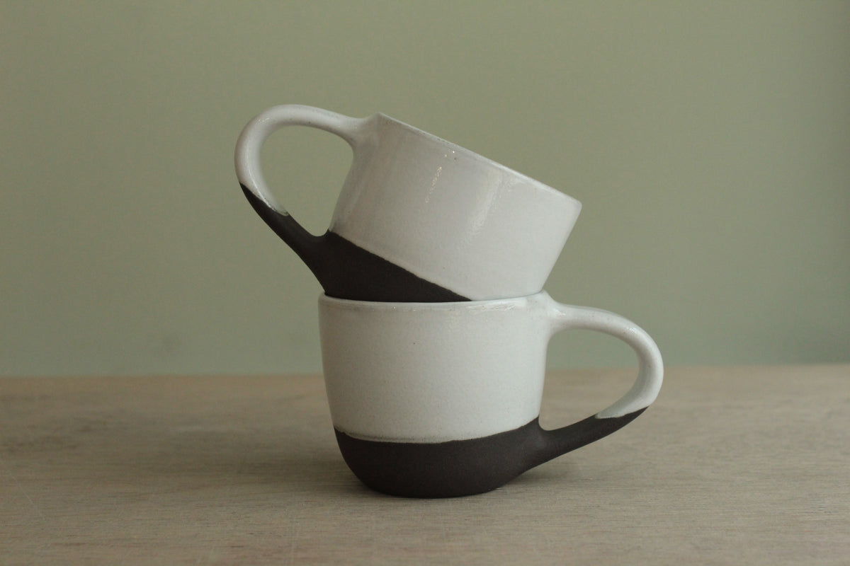 White espresso cup