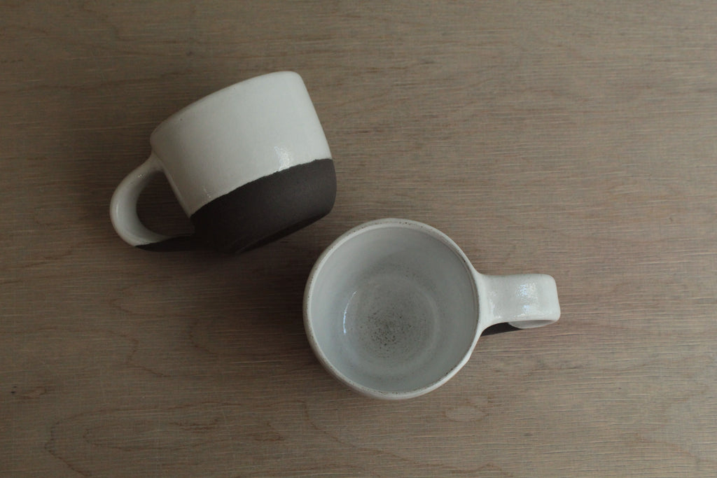White espresso cup