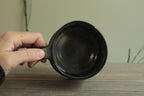 400ml Dark sage mug with drippings