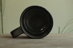 400ml Dark sage mug with drippings