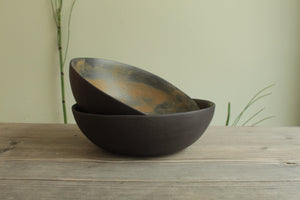 Decorative black bowls - Penteli bowls
