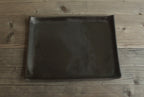 Rectangular serving platter - black