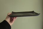 Rectangular serving platter - black