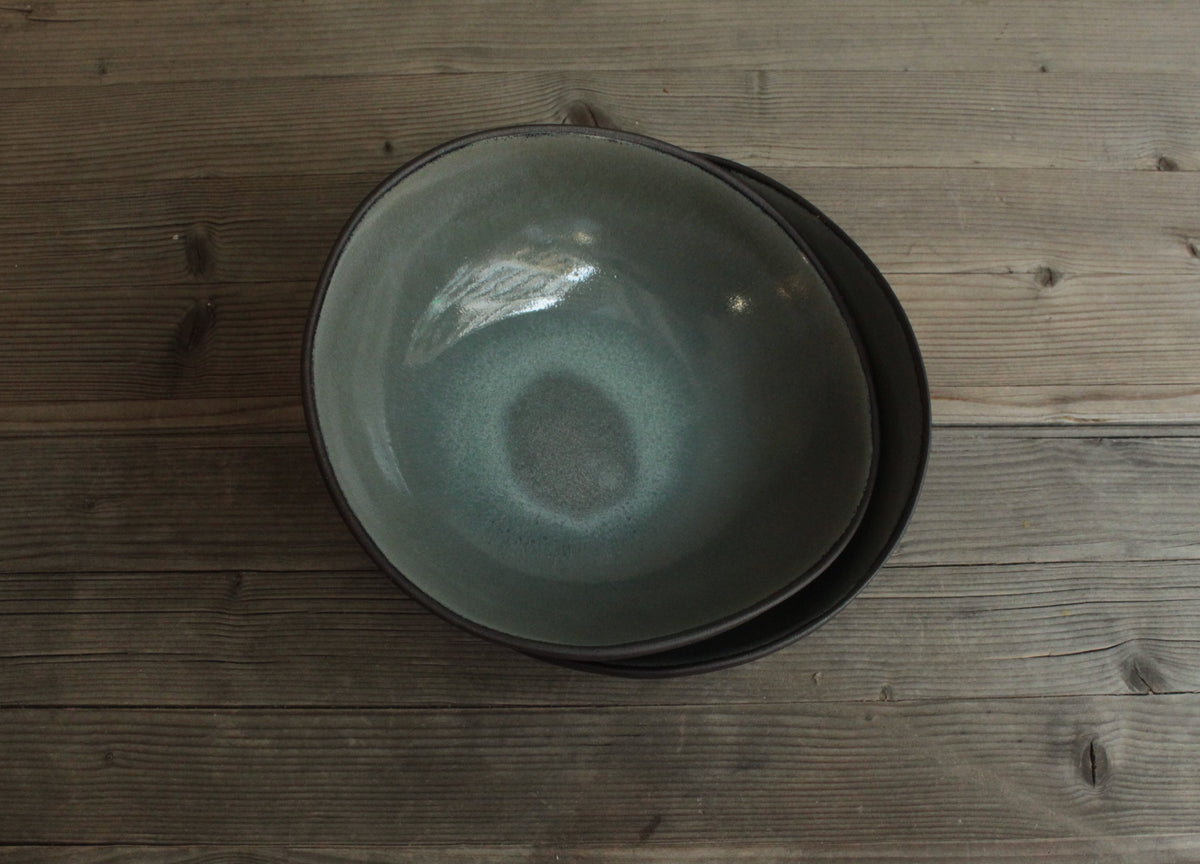Medium dark sage bowl