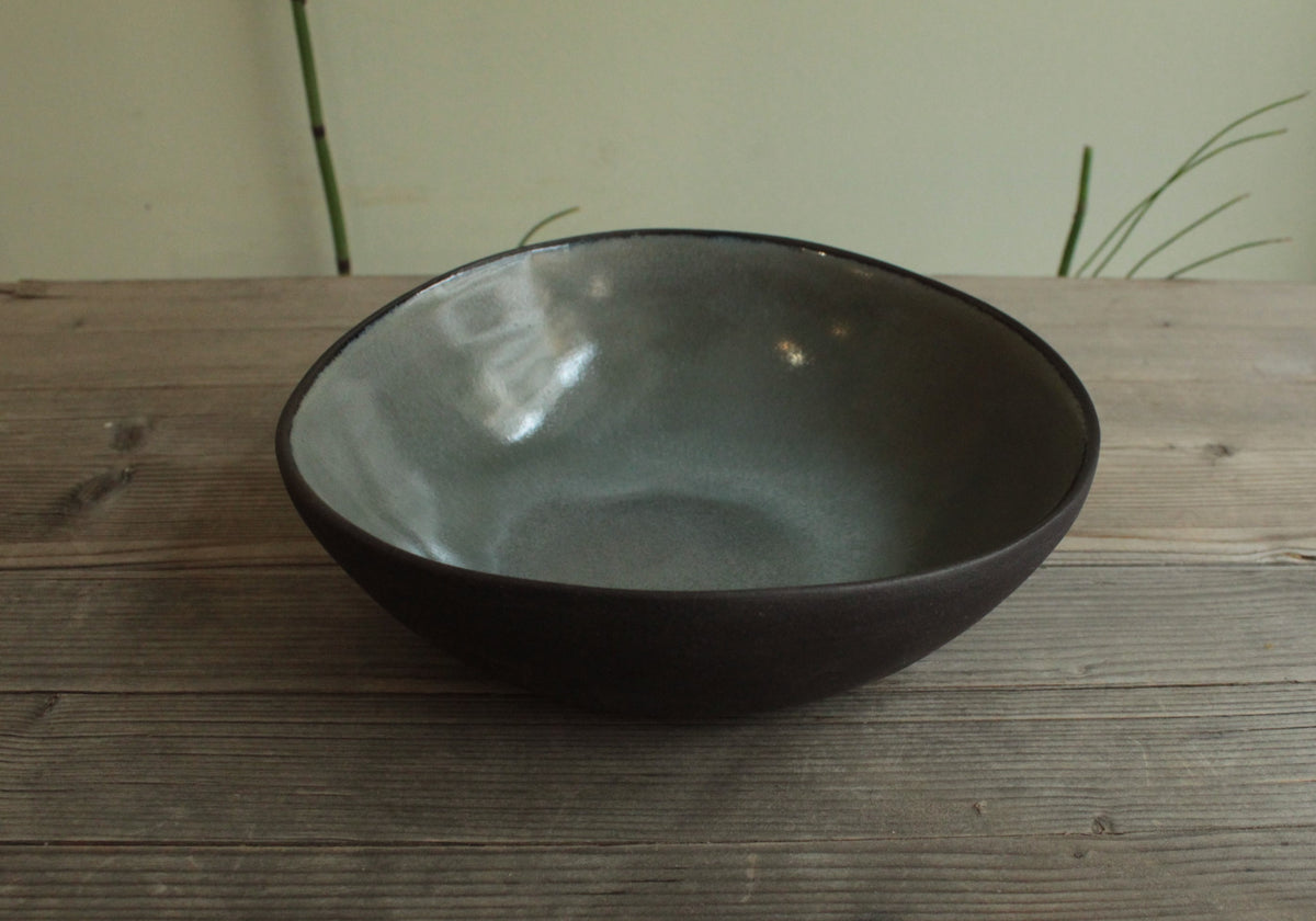 Medium dark sage bowl