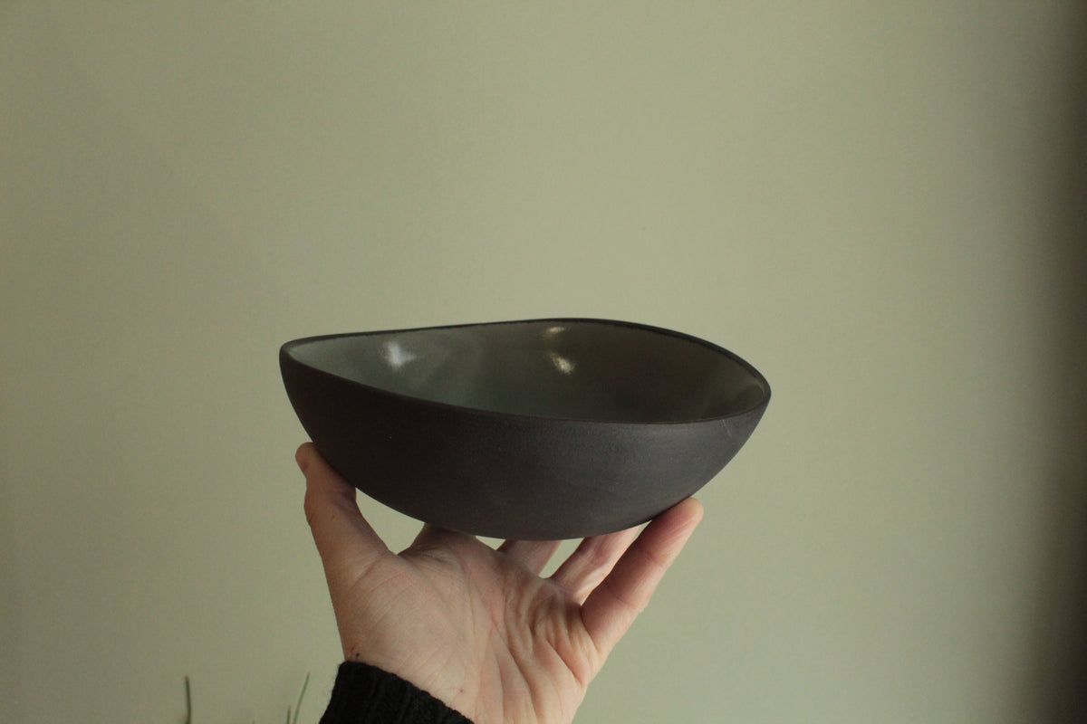 Medium dark sage bowl