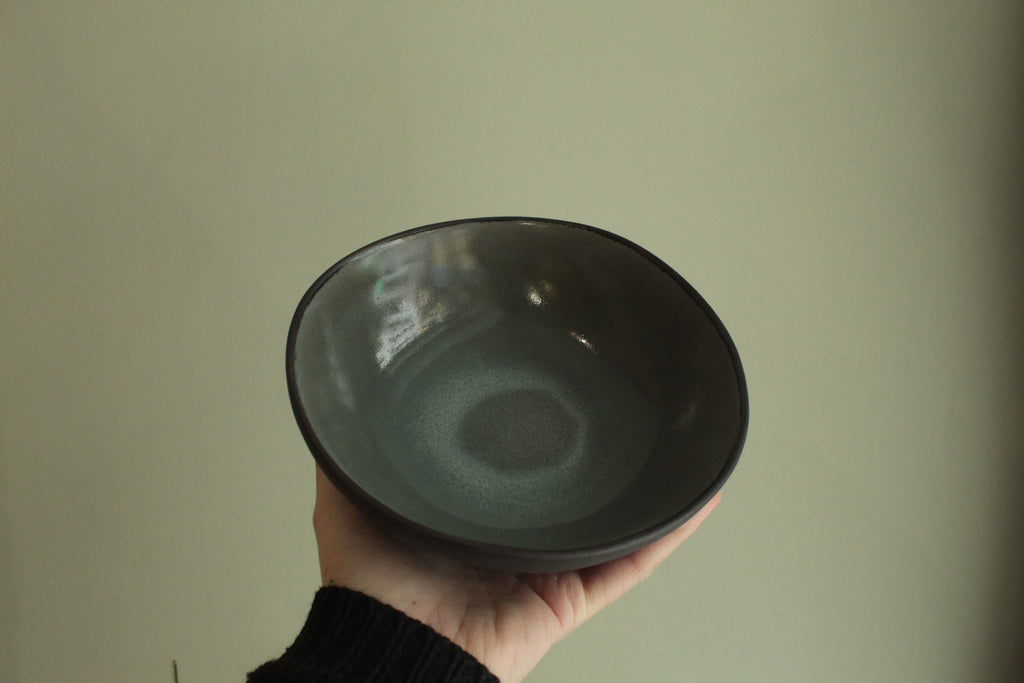 Medium dark sage bowl