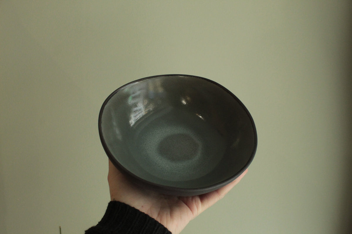 Medium dark sage bowl