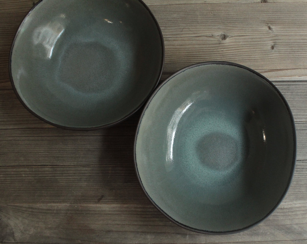 Medium dark sage bowl
