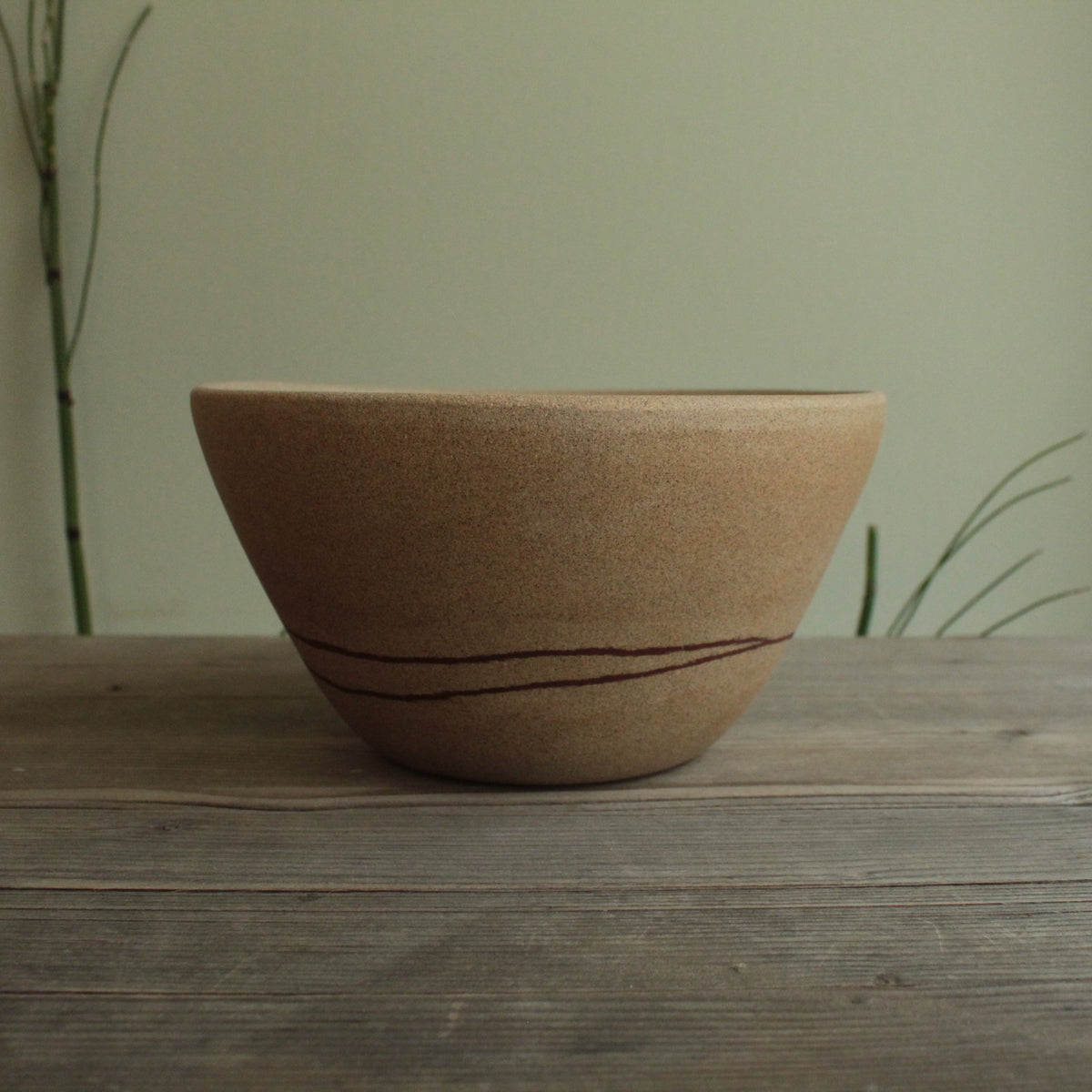 Red line bowl