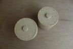 White speckled cookie jar