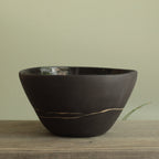 White line bowl