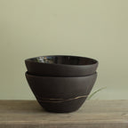 White line bowl