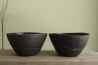 White line bowl