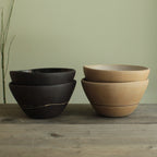 White line bowl