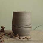 Black line cup