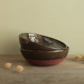 Medium green-red bowl