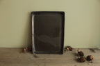 Rectangular serving platter - black
