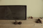 Rectangular serving platter - black