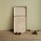 Rectangular serving platter - cream white