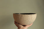 Load image into Gallery viewer, Beige bowl with ciel or green glaze
