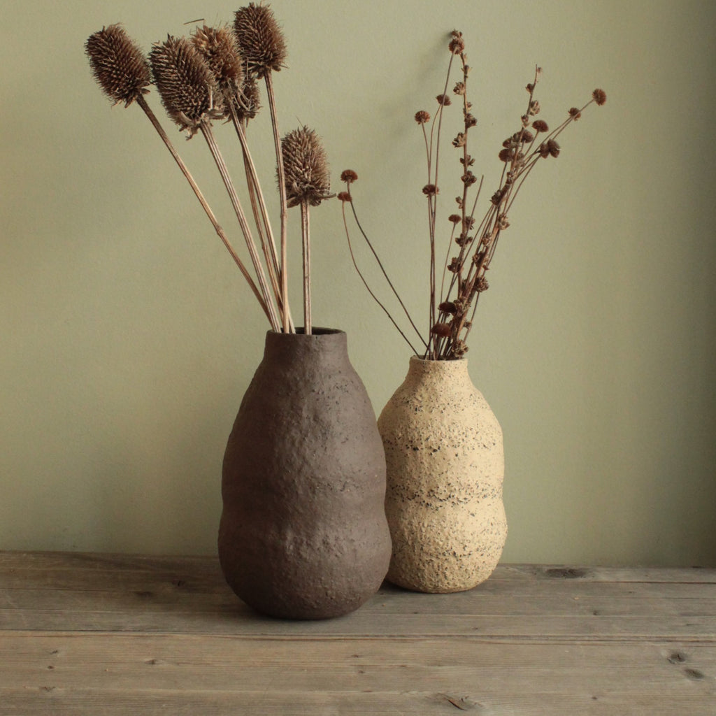 Double bellied small vase