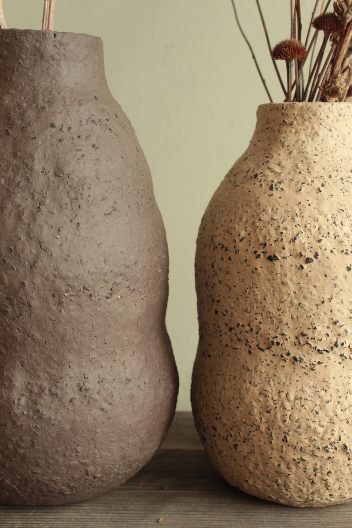Double bellied small vase