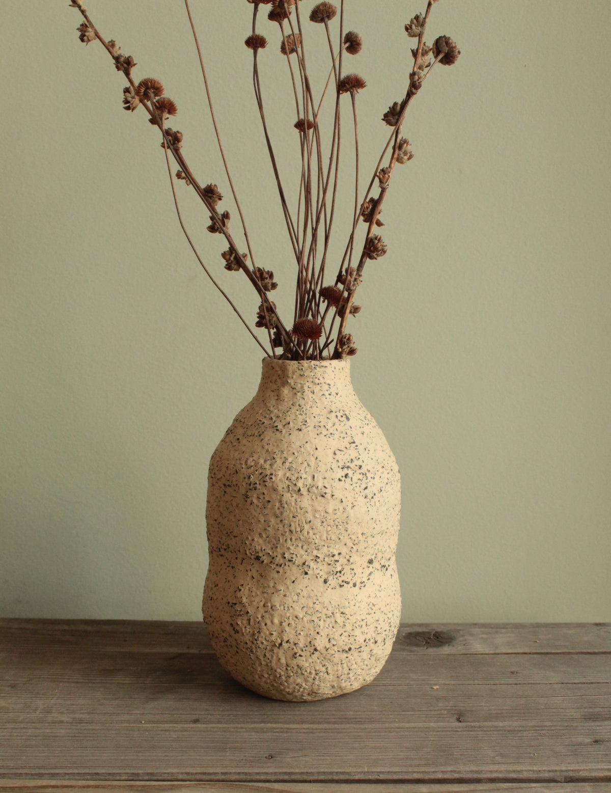 Double bellied small vase