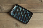 Sky blue soap dish
