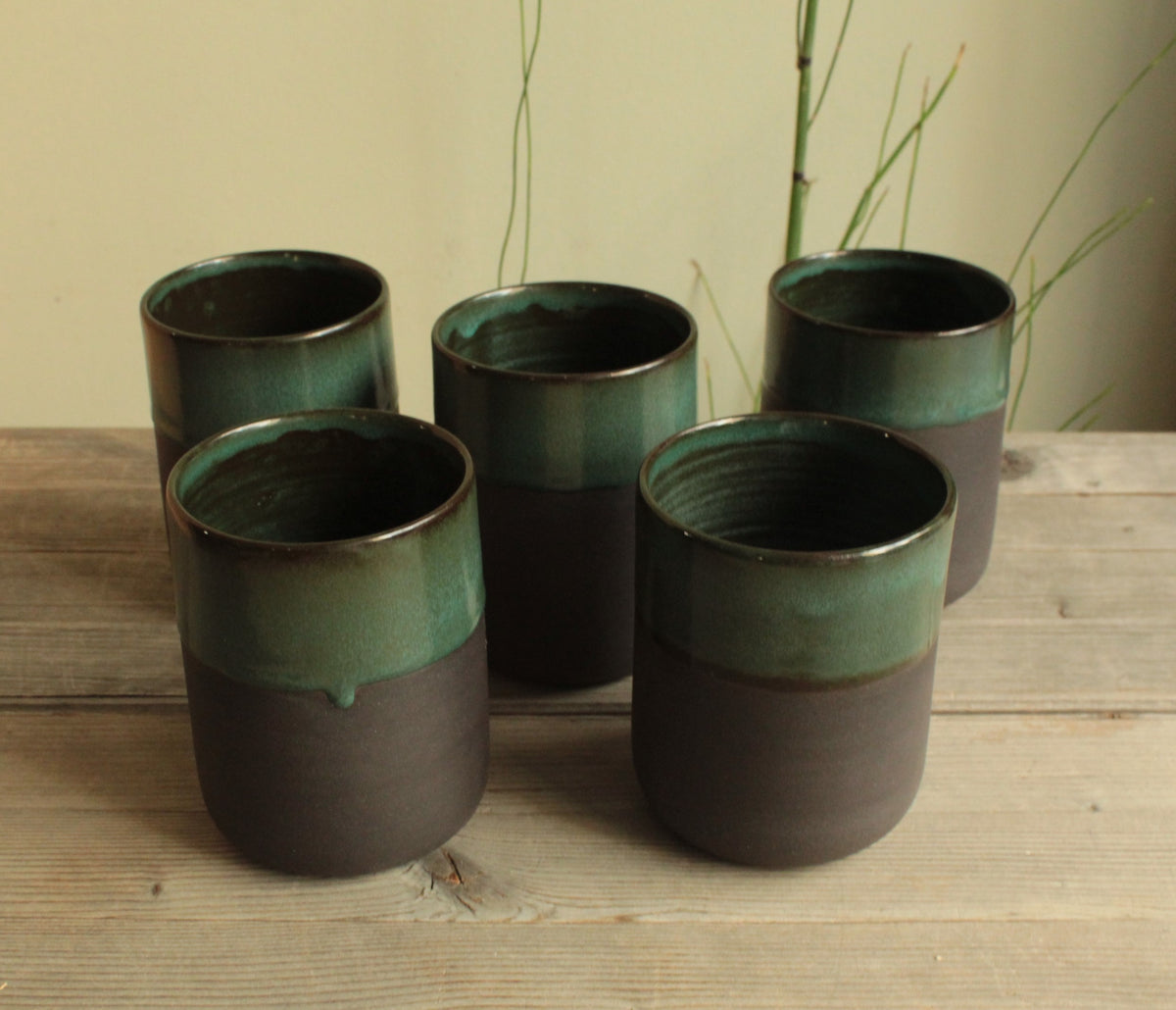 Green cup