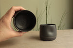 Load image into Gallery viewer, Black on black thumb cup
