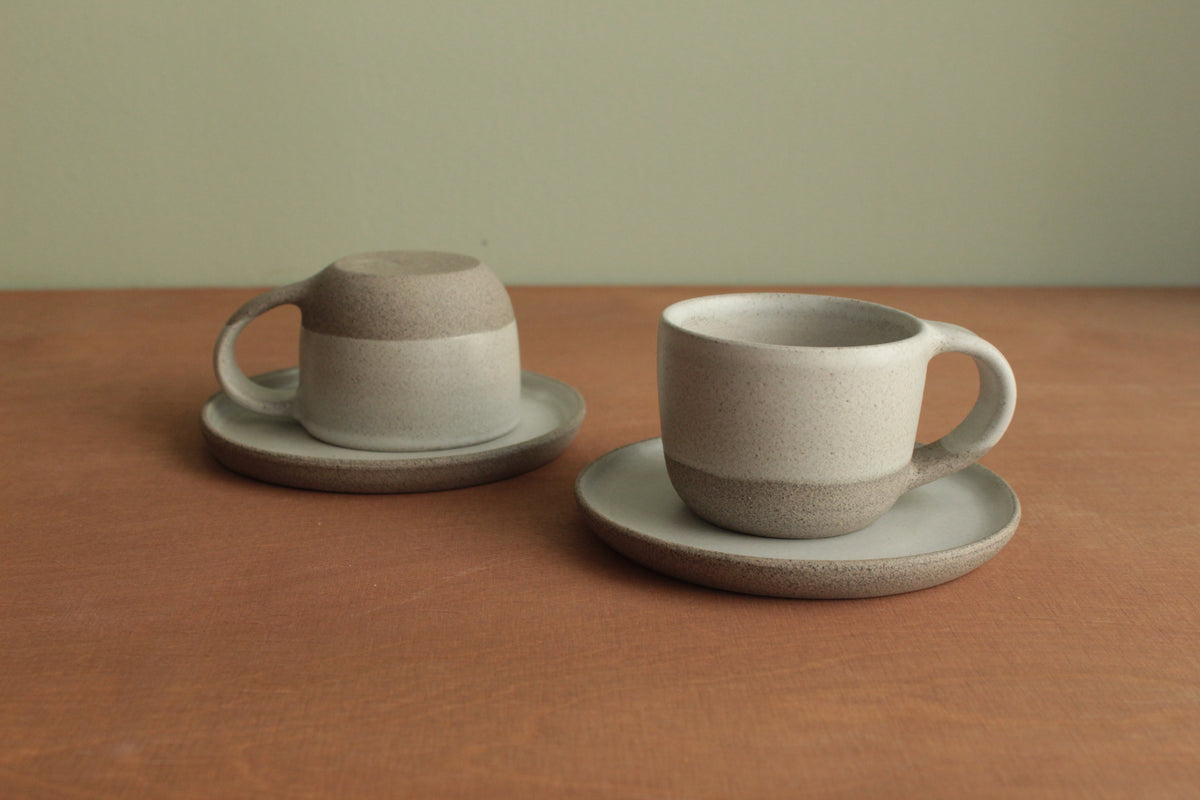 Grey espresso cup