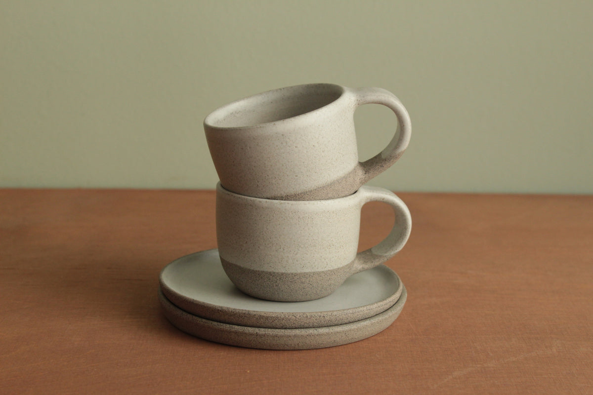 Grey espresso cup