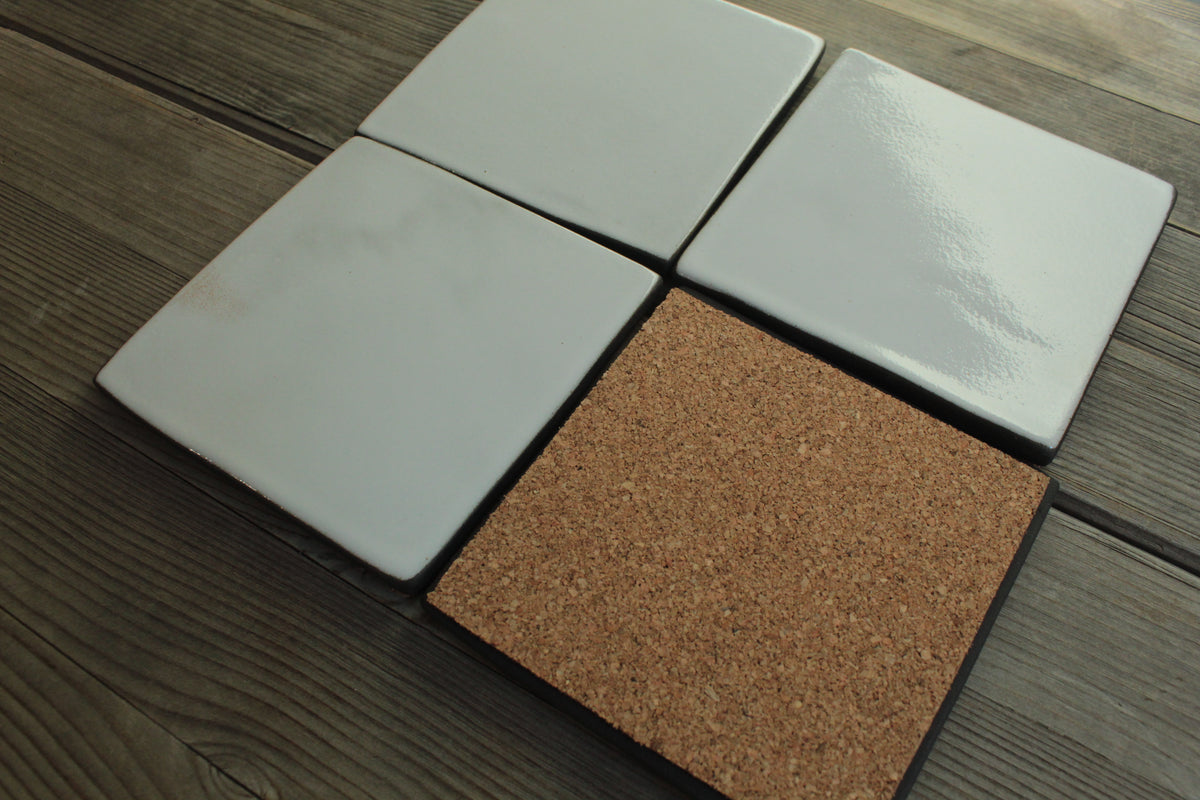 Coaster / Souver (glossy white)