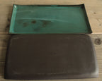 Rectangular serving platter - botanical green