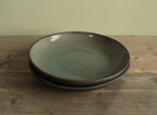 Semi-deep plate (Dark sage)